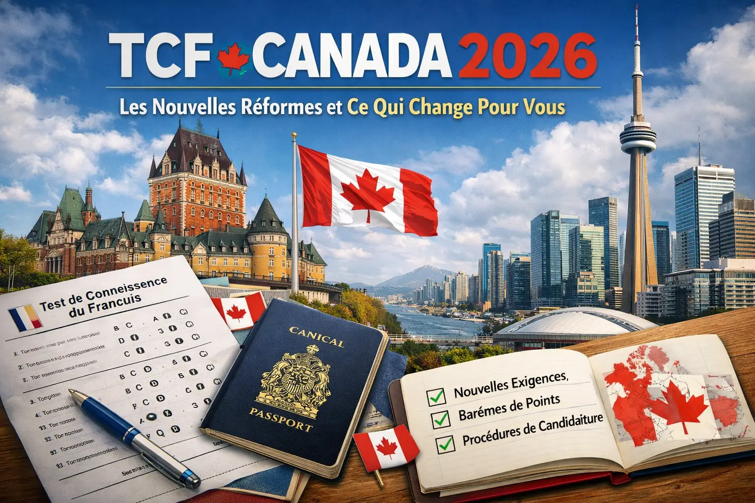 TCF Canada 2026 : Les Nouvelles Réformes et Ce Qui Change Pour Vous